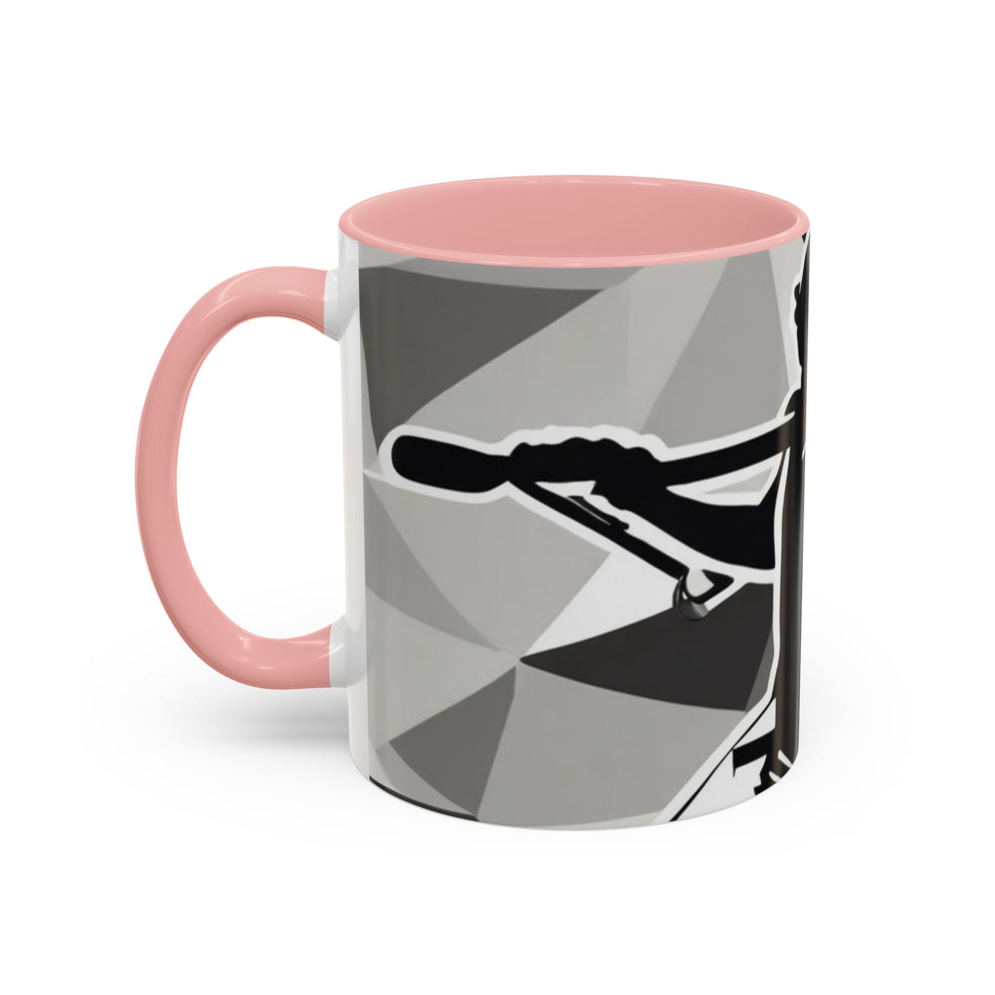 boostlete-am-crew-scene-rower-outline-geometric-0060 — Accent Mug 11oz/15oz