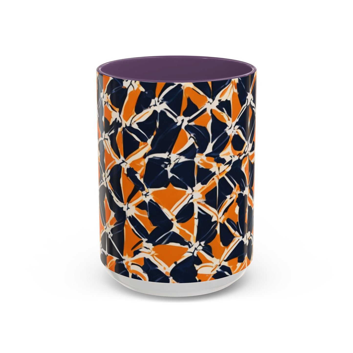 boostlete-headspace-pattern-plate-number-badge-0387 — Accent Mug 11/15oz