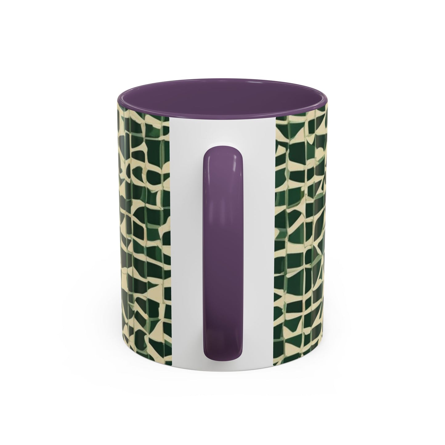 boostlete-iron-intent-pattern-plate-number-isometric-0099 — Accent Mug 11oz/15oz