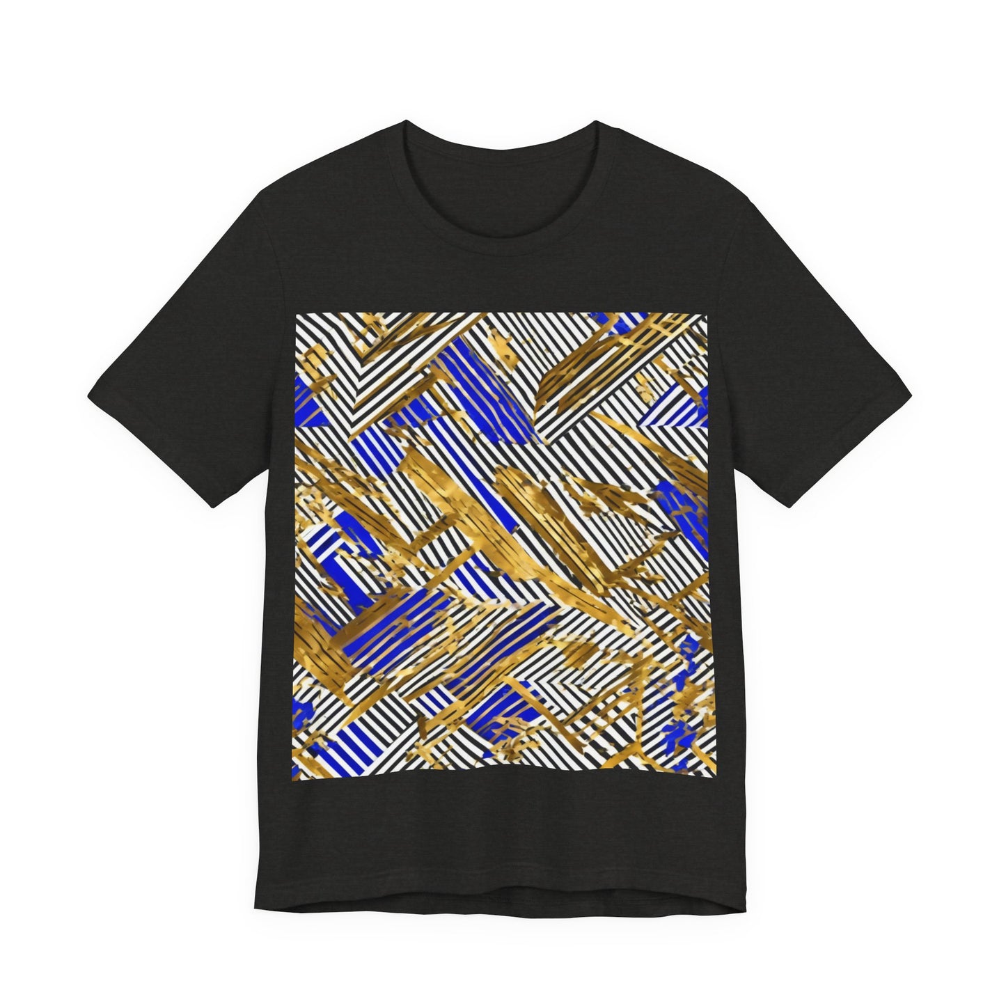 boostlete-boost-mode-pattern-diagonal-monoline-0015 — Unisex Jersey Short Sleeve (B+C 3001)