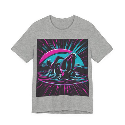 boostlete-pr-season-icon-swimmer-duotone-bold-0126 — Unisex Jersey Short Sleeve (B+C 3001)