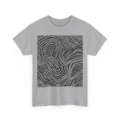 boostlete-field-day-pattern-topographic-badge-0307 — Unisex Heavy Cotton Tee (Gildan 5000)