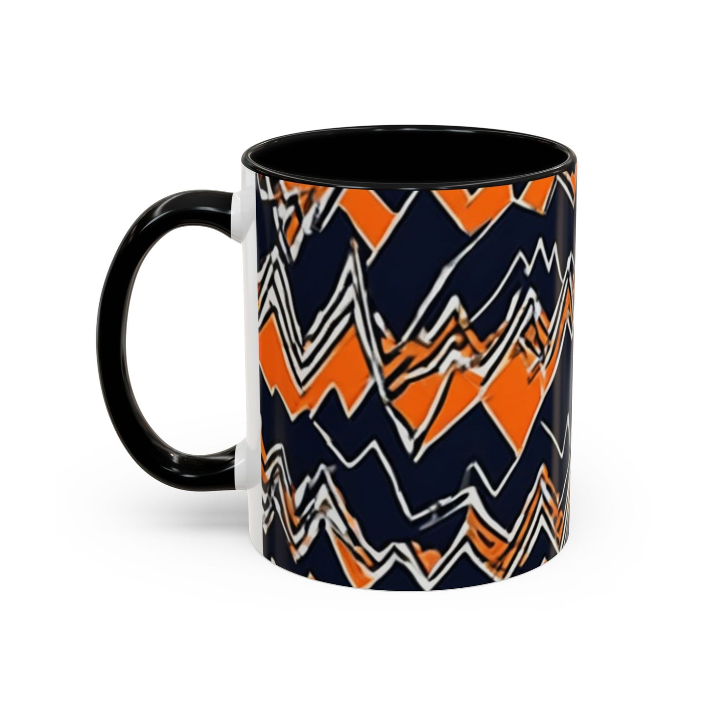 boostlete-headspace-pattern-ekg-industrial-0559 — Accent Mug 11/15oz