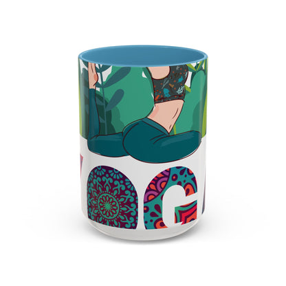 Yoga (41) — Accent Mug 11oz/15oz