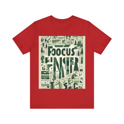 boostlete-boost-mode-type-focus-finish-banner-modern-0113 — Unisex Jersey Short Sleeve (B+C 3001)