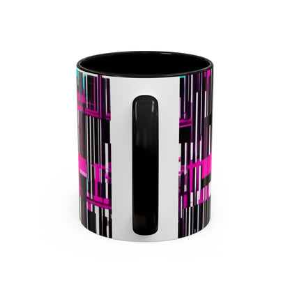 boostlete-am-crew-pattern-barcode-bold-0023 — Accent Mug 11oz/15oz