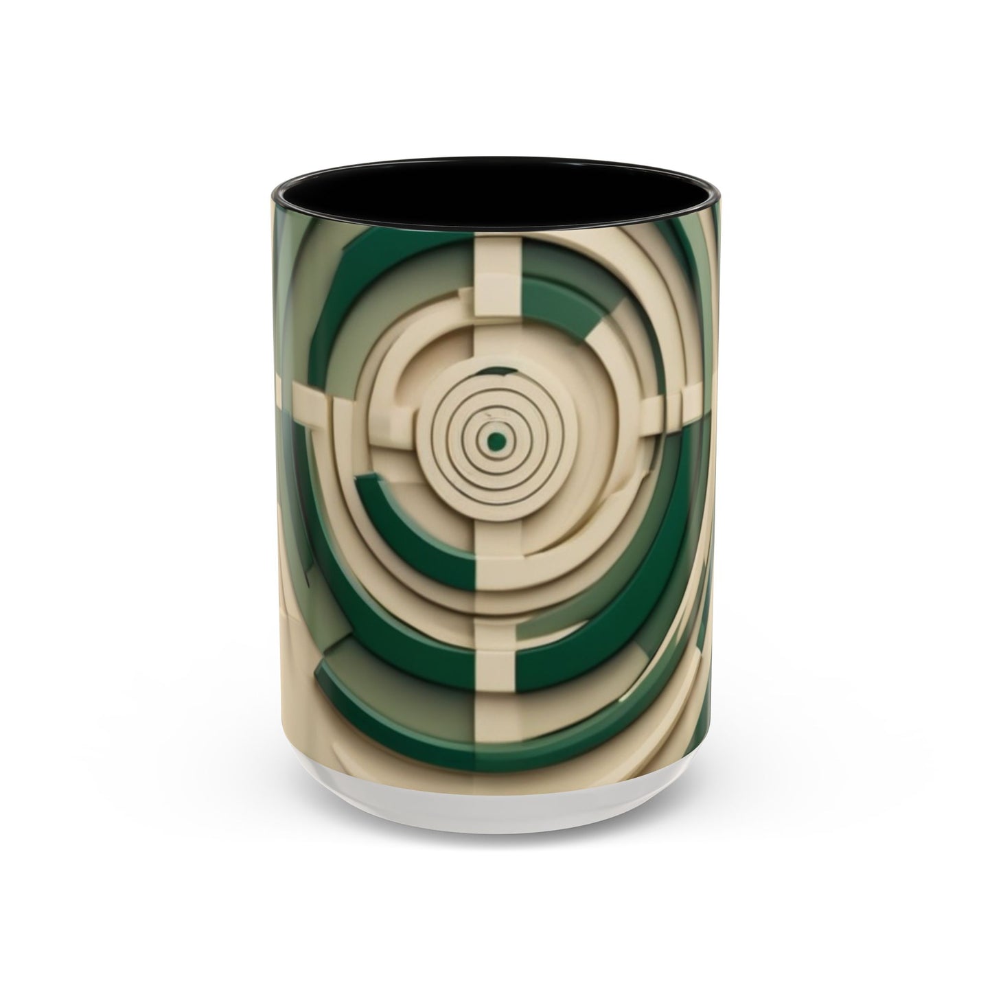 boostlete-mile-by-mile-icon-target-3d-modern-0306 — Accent Mug 11/15oz