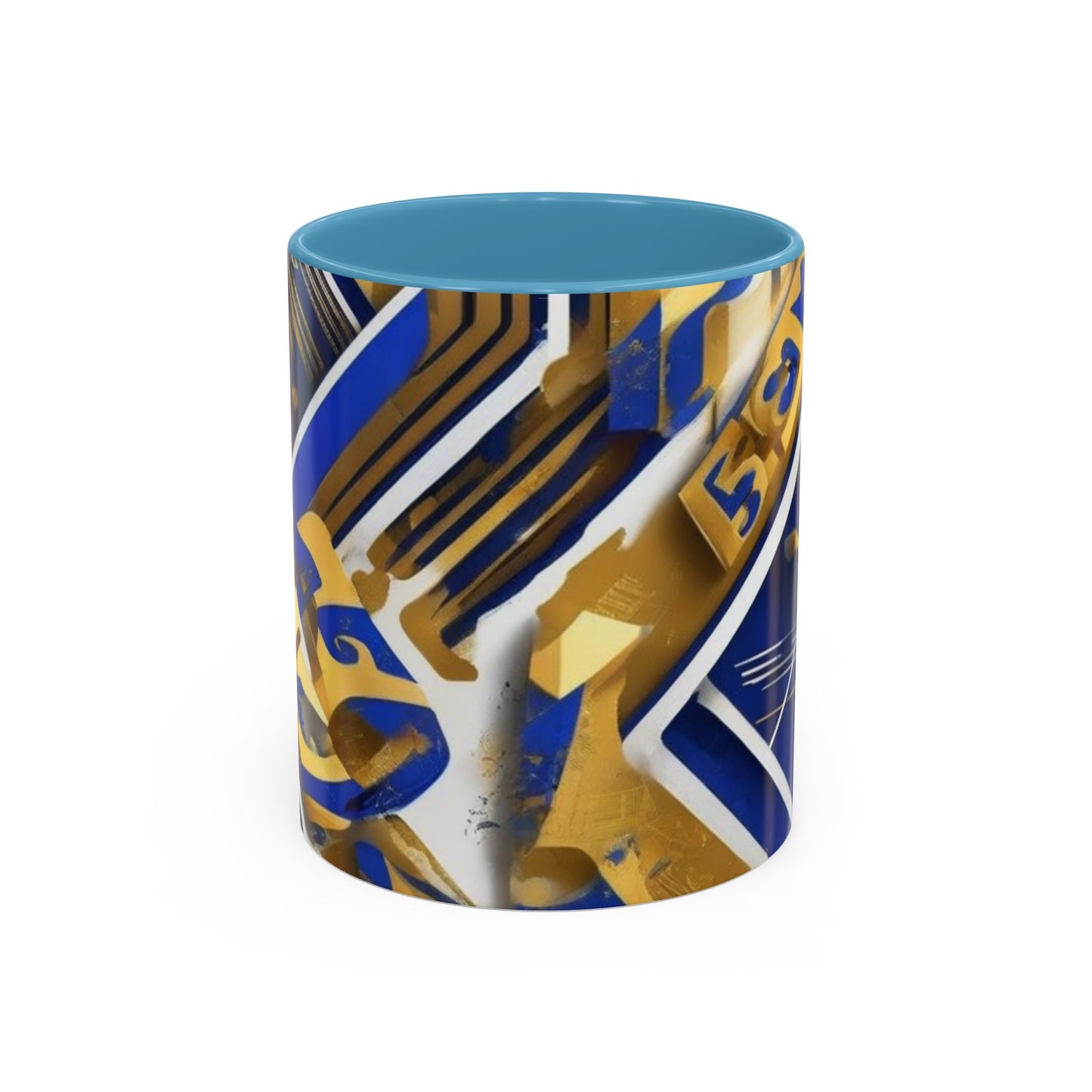 boostlete-am-crew-type-progress-beats-perfect-diagonal-modern-0209 — Accent Mug 11oz/15oz