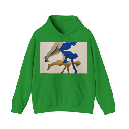 boostlete-mile-by-mile-scene-push-up-duotone-paper-0040 — Unisex Heavy Blend Hooded Sweatshirt (Gildan)