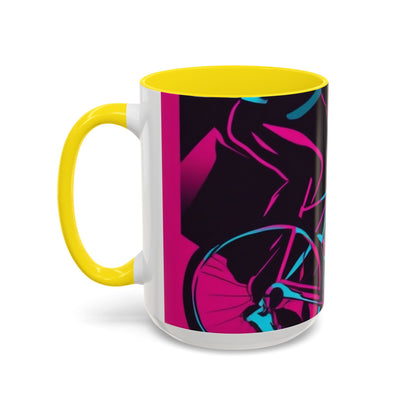 boostlete-rise-grind-scene-cyclist-outline-vector-0868 — Accent Mug 11/15oz