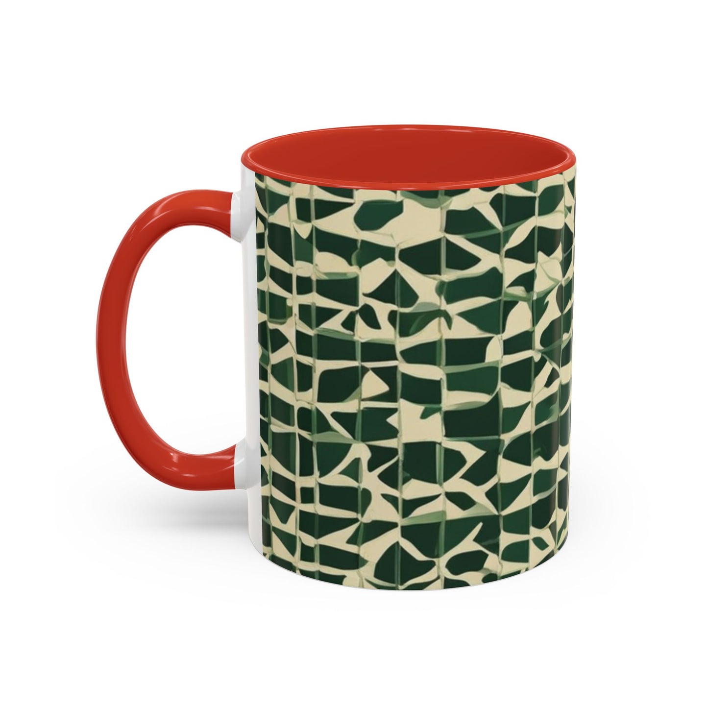 boostlete-iron-intent-pattern-plate-number-isometric-0099 — Accent Mug 11oz/15oz