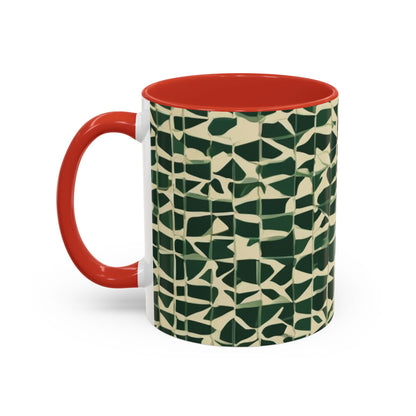boostlete-iron-intent-pattern-plate-number-isometric-0099 — Accent Mug 11oz/15oz