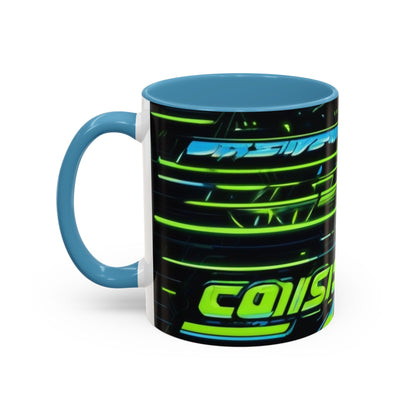 boostlete-quiet-power-type-built-on-consistency-diagonal-line-art-0125 — Accent Mug 11oz/15oz