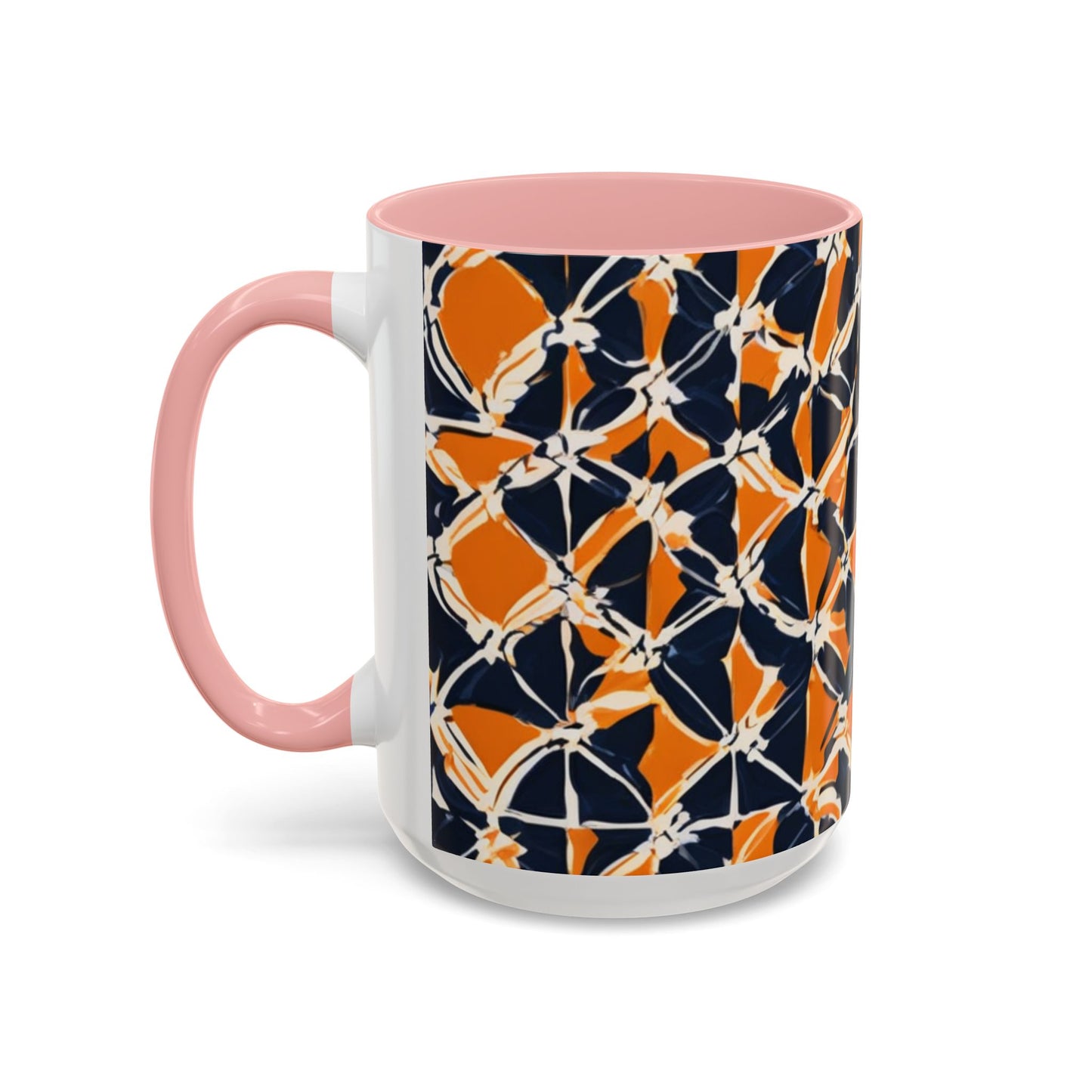 boostlete-headspace-pattern-plate-number-badge-0387 — Accent Mug 11/15oz