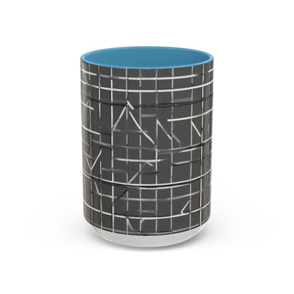 boostlete-rise-grind-pattern-plate-number-monoline-0291 — Accent Mug 11/15oz