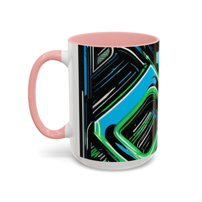 boostlete-boost-mode-type-constancia-gana-diagonal-badge-0185 — Accent Mug 11oz/15oz
