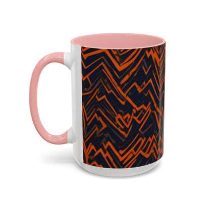 boostlete-rise-grind-pattern-ekg-modern-0155 — Accent Mug 11oz/15oz