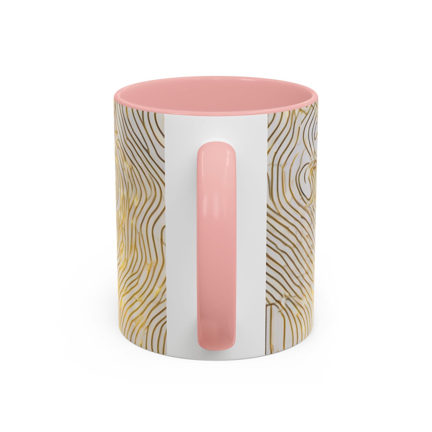 boostlete-iron-intent-scene-lunge-neon-line-art-0392 — Accent Mug 11/15oz