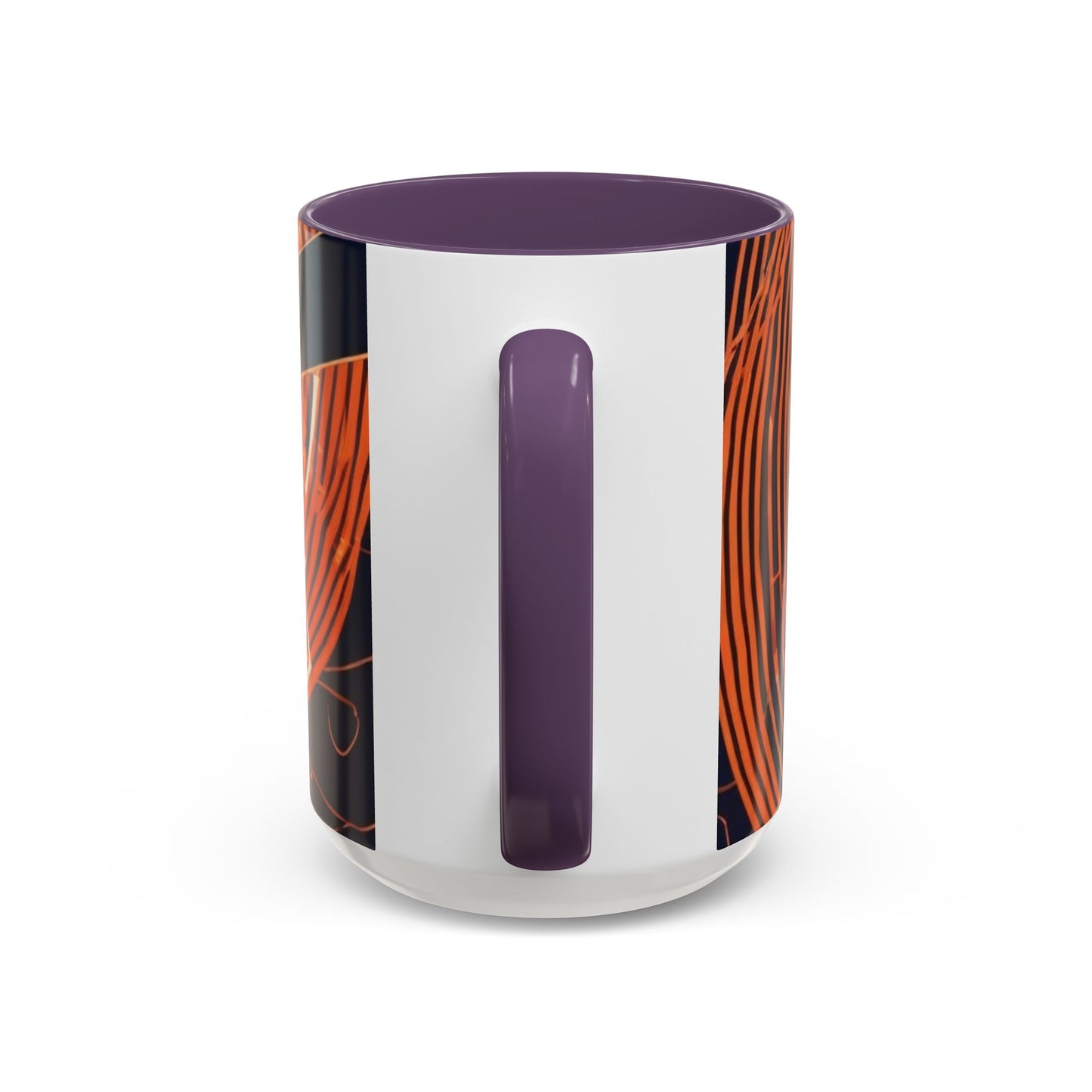 boostlete-iron-intent-scene-hurdler-neon-modern-0264 — Accent Mug 11oz/15oz