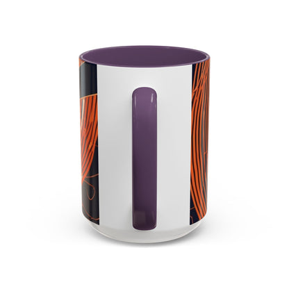 boostlete-iron-intent-scene-hurdler-neon-modern-0264 — Accent Mug 11oz/15oz