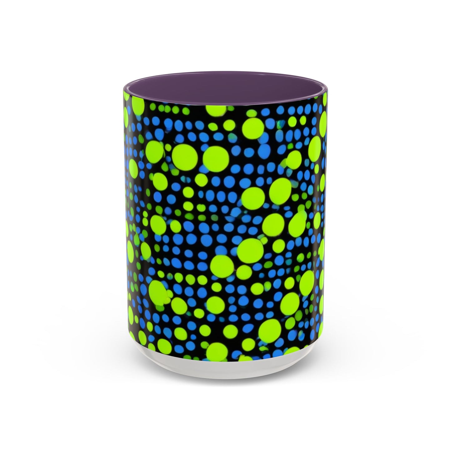 boostlete-mile-by-mile-pattern-dotted-geometric-0071 — Accent Mug 11oz/15oz