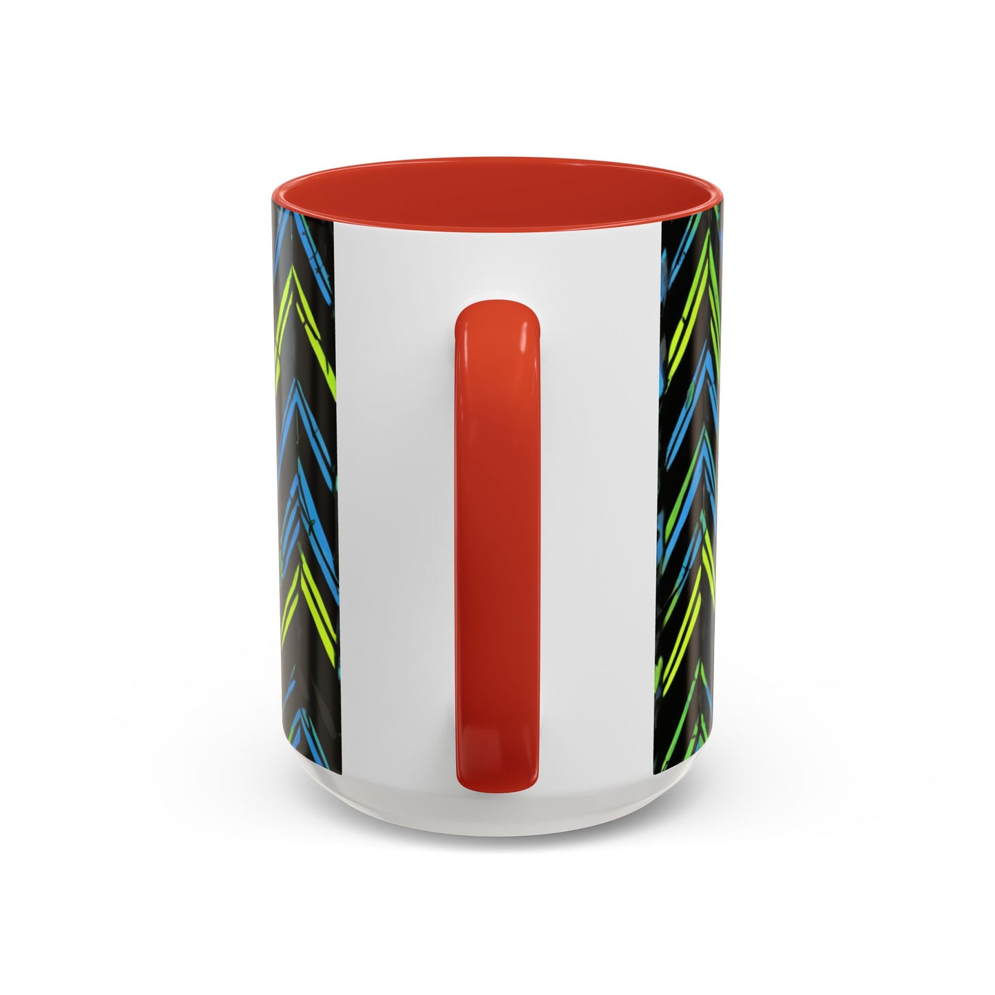 boostlete-mile-by-mile-pattern-chevron-monoline-0051 — Accent Mug 11oz/15oz