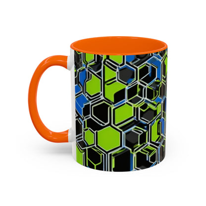 boostlete-recovery-progress-pattern-hex-blueprint-0007 — Accent Mug 11oz/15oz