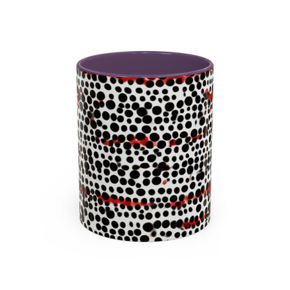 boostlete-rise-grind-pattern-dotted-badge-0139 — Accent Mug 11oz/15oz