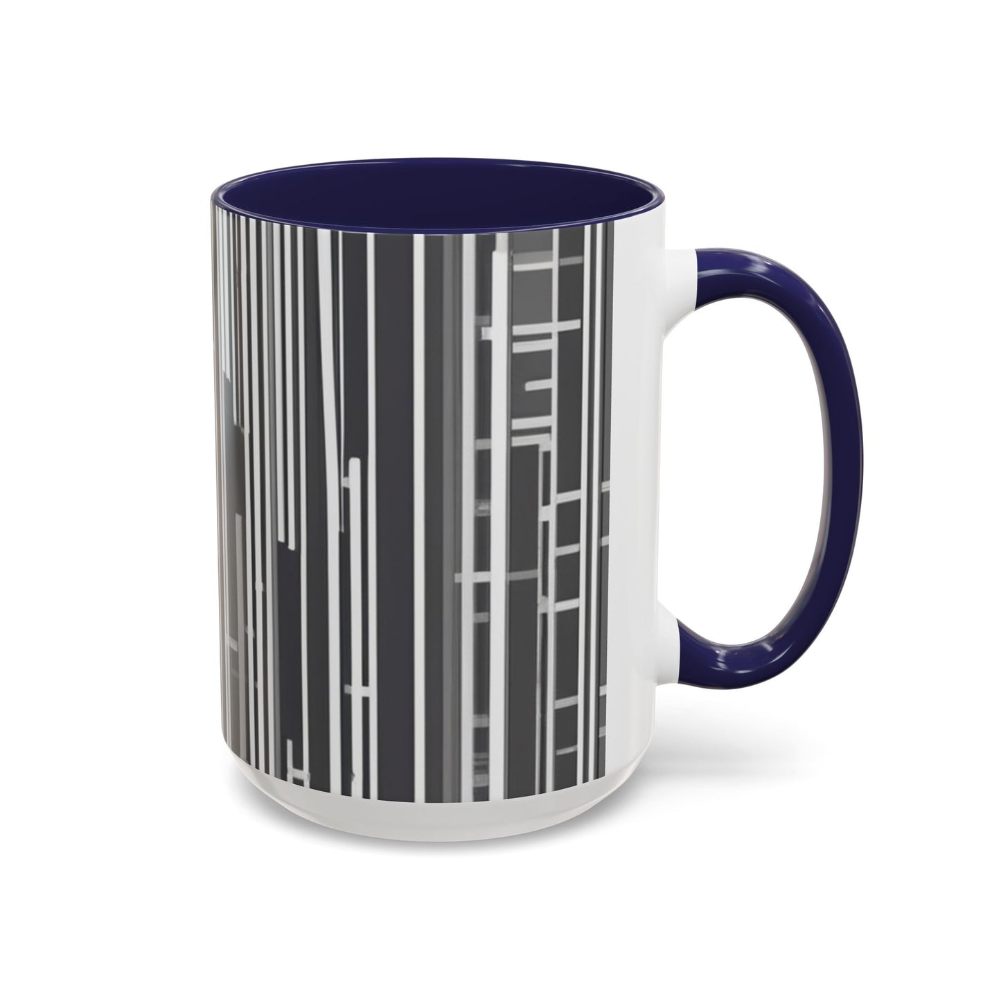 boostlete-boost-mode-pattern-barcode-blueprint-0463 — Accent Mug 11/15oz