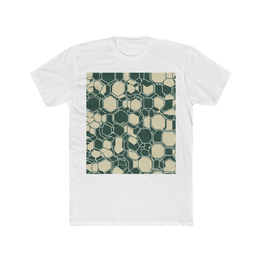 boostlete-iron-intent-pattern-hex-blueprint-0271 — Unisex Cotton Crew Tee (NL 3600)