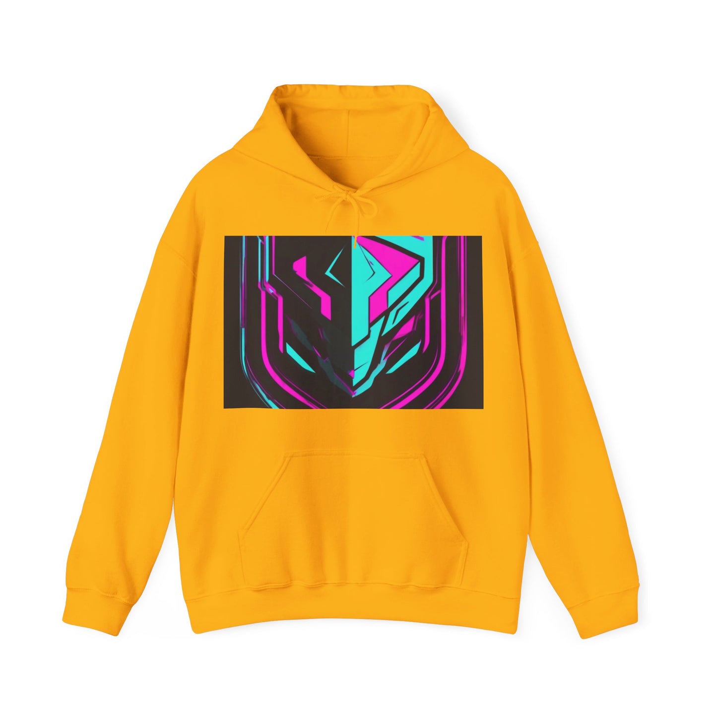 boostlete-pr-season-icon-shield-speed-industrial-0270 — Unisex Heavy Blend Hooded Sweatshirt (Gildan)