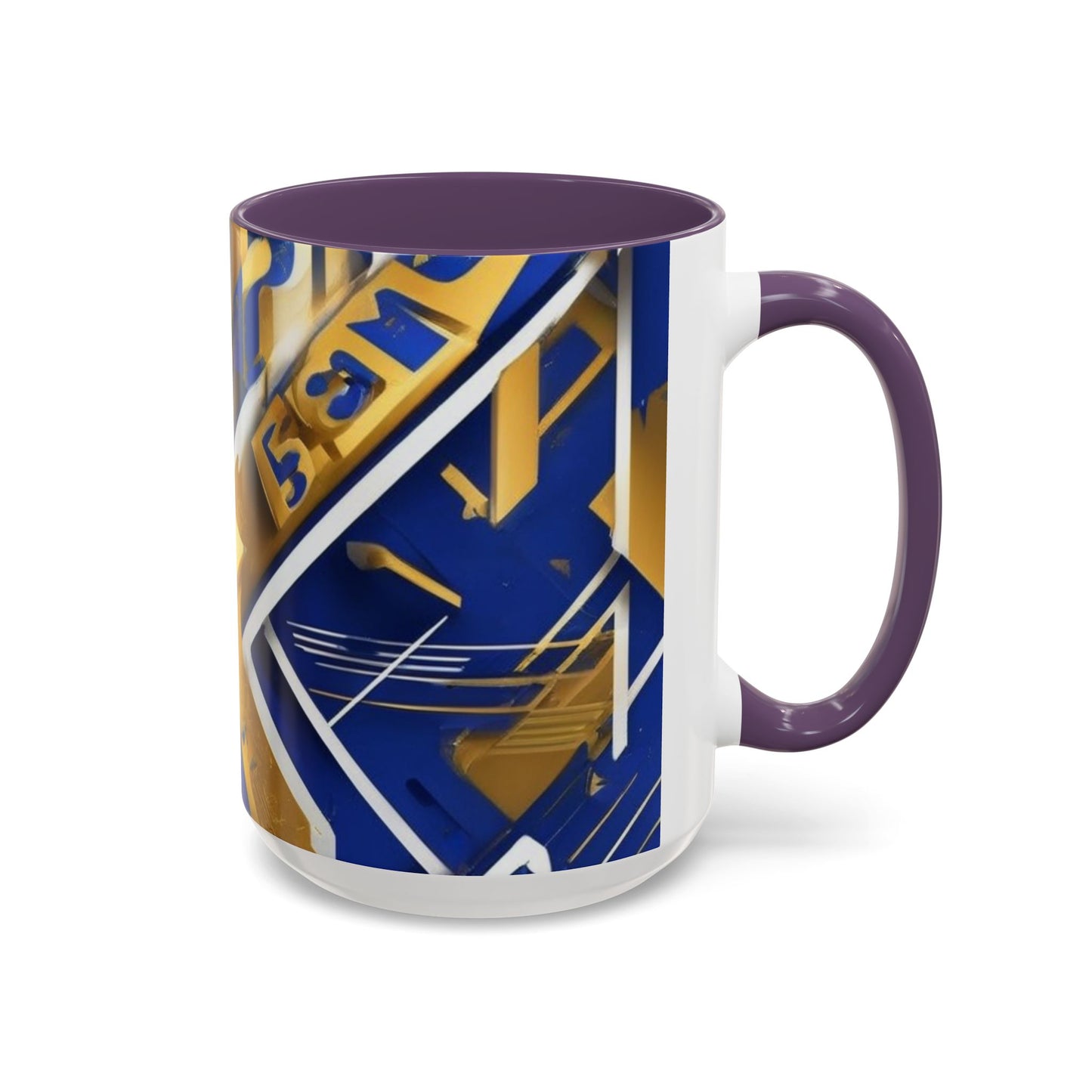 boostlete-am-crew-type-progress-beats-perfect-diagonal-modern-0209 — Accent Mug 11oz/15oz