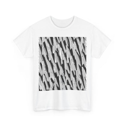 boostlete-iron-intent-pattern-micro-isometric-0199 — Unisex Heavy Cotton Tee (Gildan 5000)