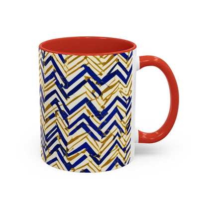 boostlete-boost-mode-pattern-ekg-line-art-0091 — Accent Mug 11oz/15oz