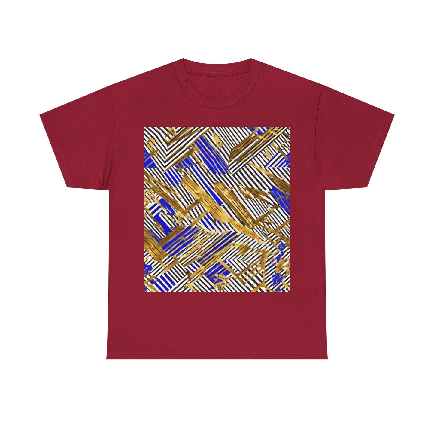 boostlete-boost-mode-pattern-diagonal-monoline-0015 — Unisex Heavy Cotton Tee (Gildan 5000)