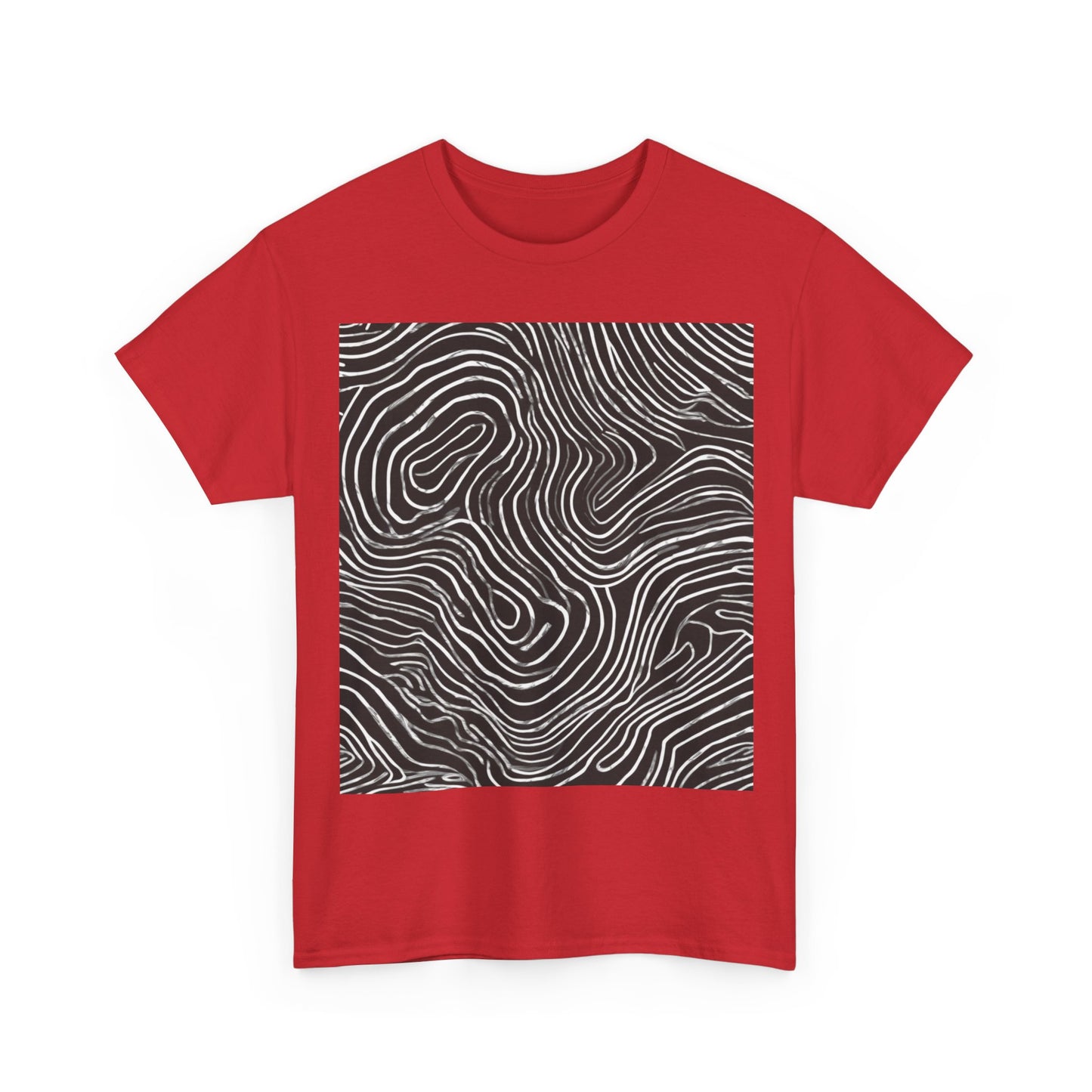 boostlete-field-day-pattern-topographic-badge-0307 — Unisex Heavy Cotton Tee (Gildan 5000)
