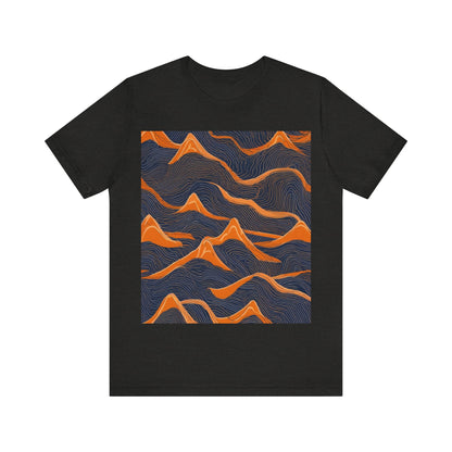 boostlete-boost-mode-pattern-topographic-engraved-0035 — Unisex Jersey Short Sleeve (B+C 3001)
