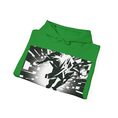 boostlete-am-crew-scene-sprinter-high-modern-0312 — Unisex Heavy Blend Hooded Sweatshirt (Gildan)