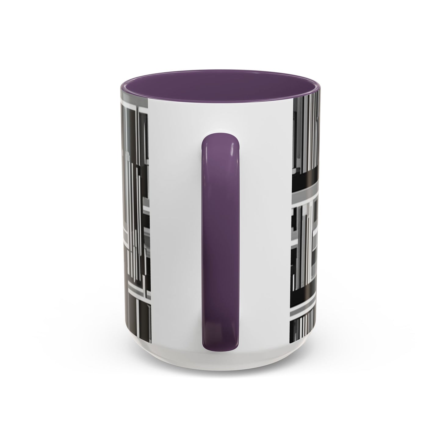 boostlete-recovery-progress-pattern-barcode-isometric-1023 — Accent Mug 11/15oz