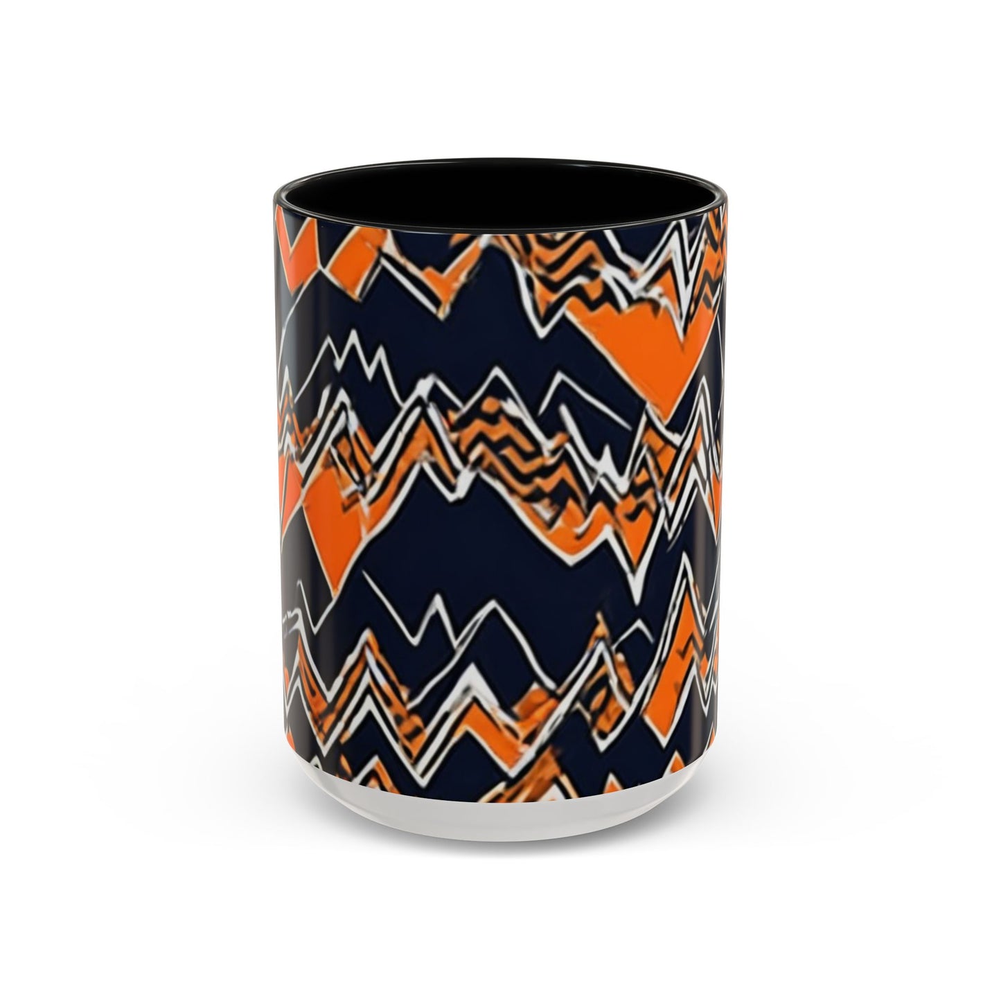 boostlete-headspace-pattern-ekg-industrial-0559 — Accent Mug 11/15oz