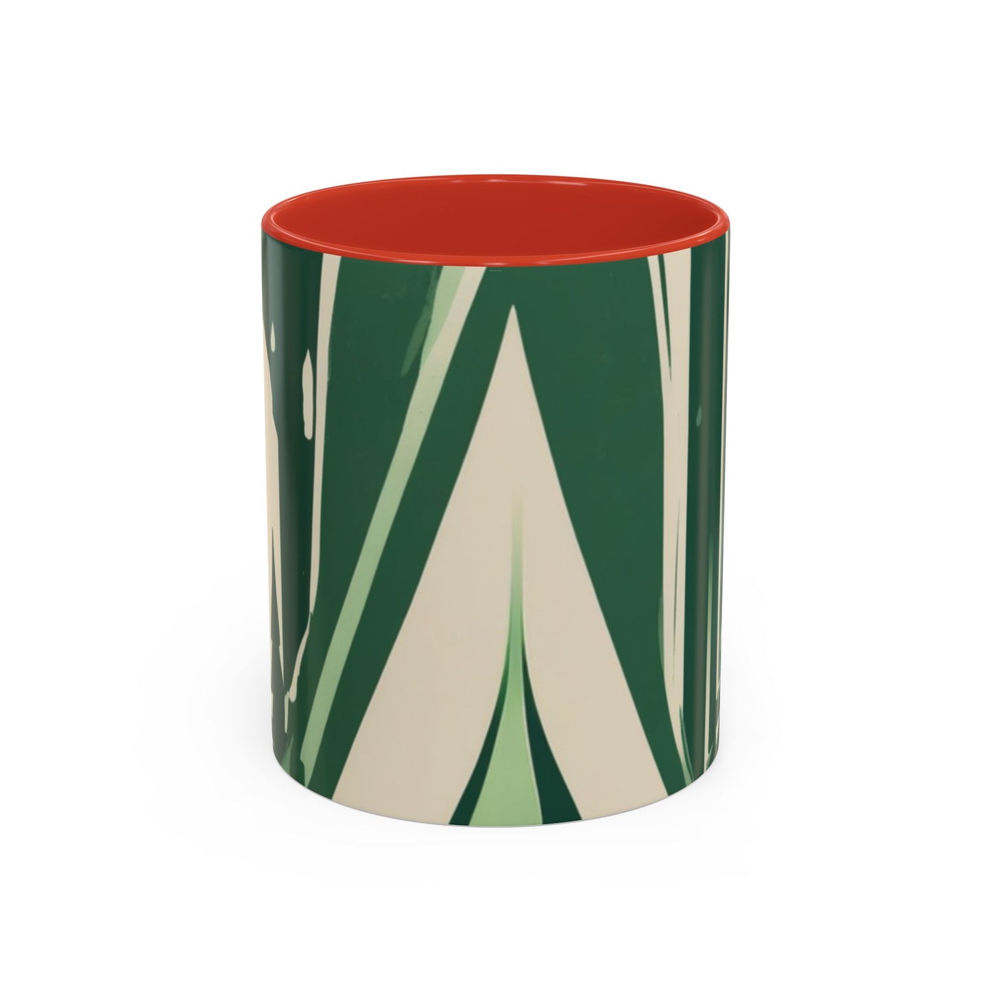 boostlete-quiet-power-icon-water-glitch-retro-0186 — Accent Mug 11oz/15oz