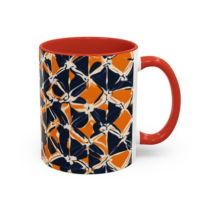 boostlete-headspace-pattern-plate-number-badge-0387 — Accent Mug 11/15oz