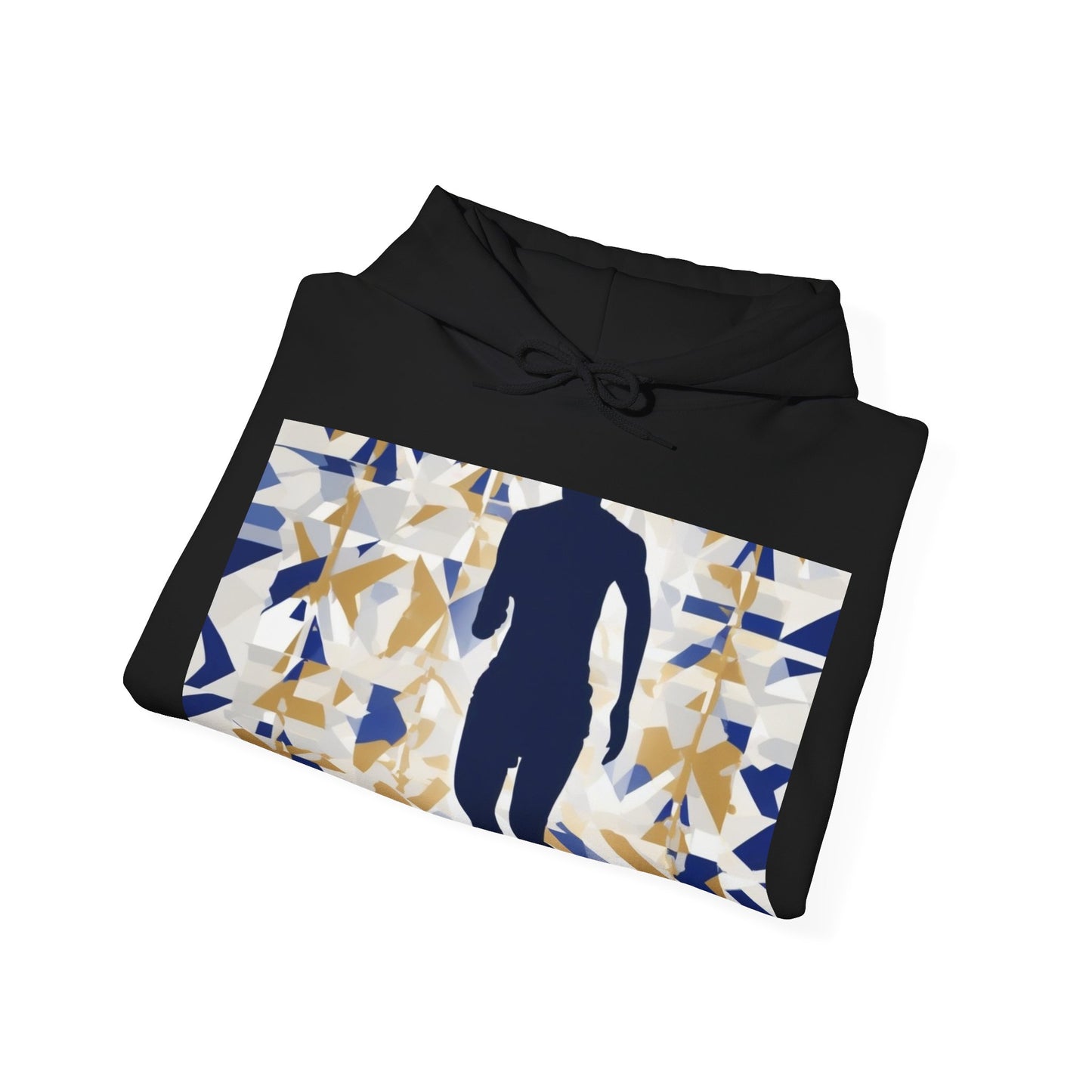 boostlete-recovery-progress-scene-marathoner-matte-geometric-0448 — Unisex Heavy Blend Hooded Sweatshirt (Gildan)