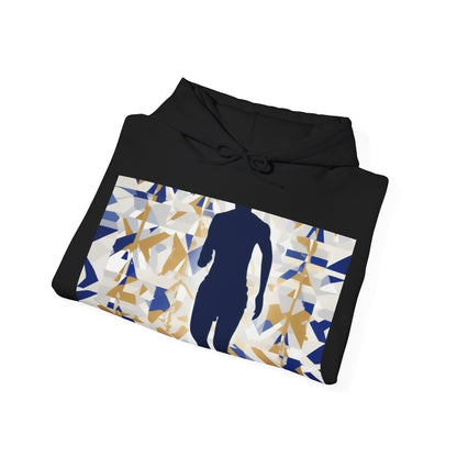 boostlete-recovery-progress-scene-marathoner-matte-geometric-0448 — Unisex Heavy Blend Hooded Sweatshirt (Gildan)