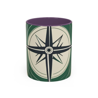 boostlete-iron-intent-icon-compass-soft-blueprint-0614 — Accent Mug 11/15oz