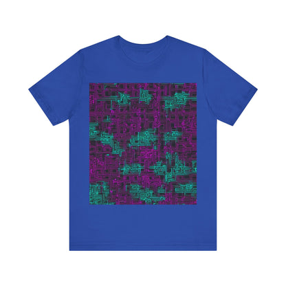 boostlete-boost-mode-pattern-plate-number-monoline-0079 — Unisex Jersey Short Sleeve (B+C 3001)