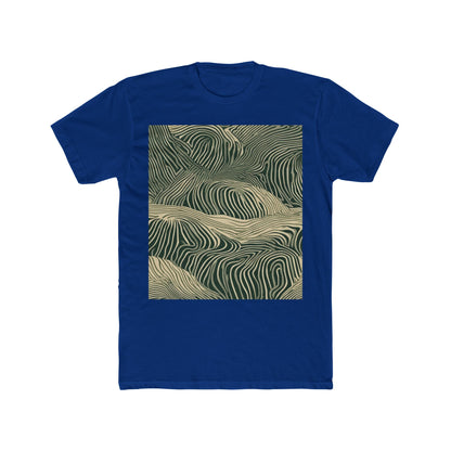boostlete-rise-grind-pattern-topographic-modern-0403 — Unisex Cotton Crew Tee (NL 3600)