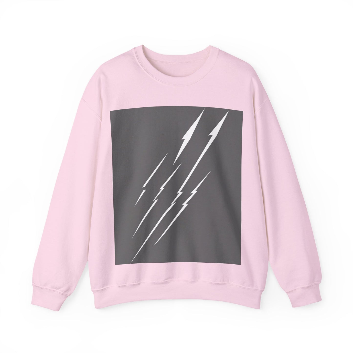 boostlete-boost-mode-icon-lightning-soft-industrial-0446 — Unisex Heavy Blend Crewneck (G18000)