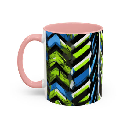 boostlete-rise-grind-pattern-chevron-isometric-0195 — Accent Mug 11oz/15oz