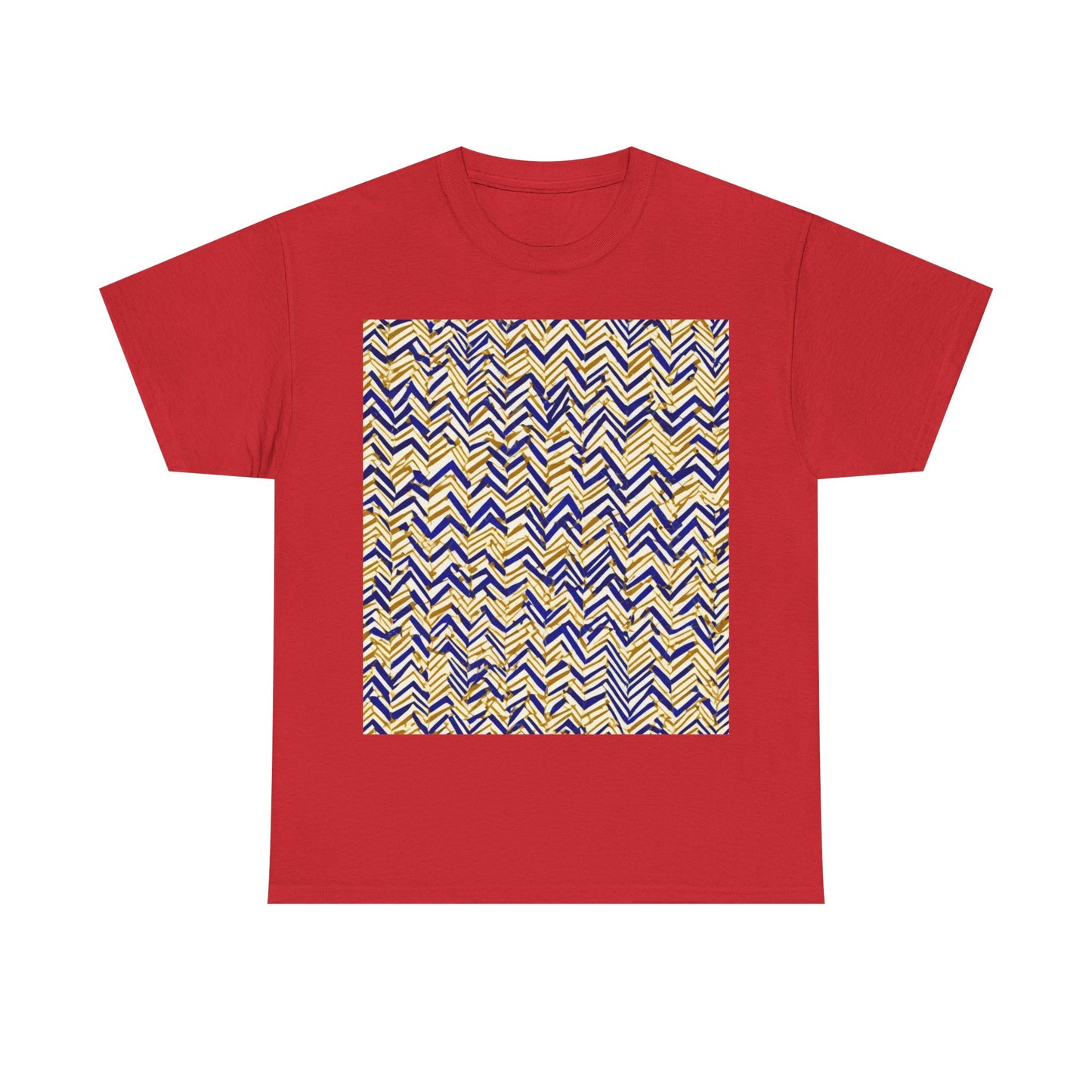 boostlete-boost-mode-pattern-ekg-line-art-0091 — Unisex Heavy Cotton Tee (Gildan 5000)